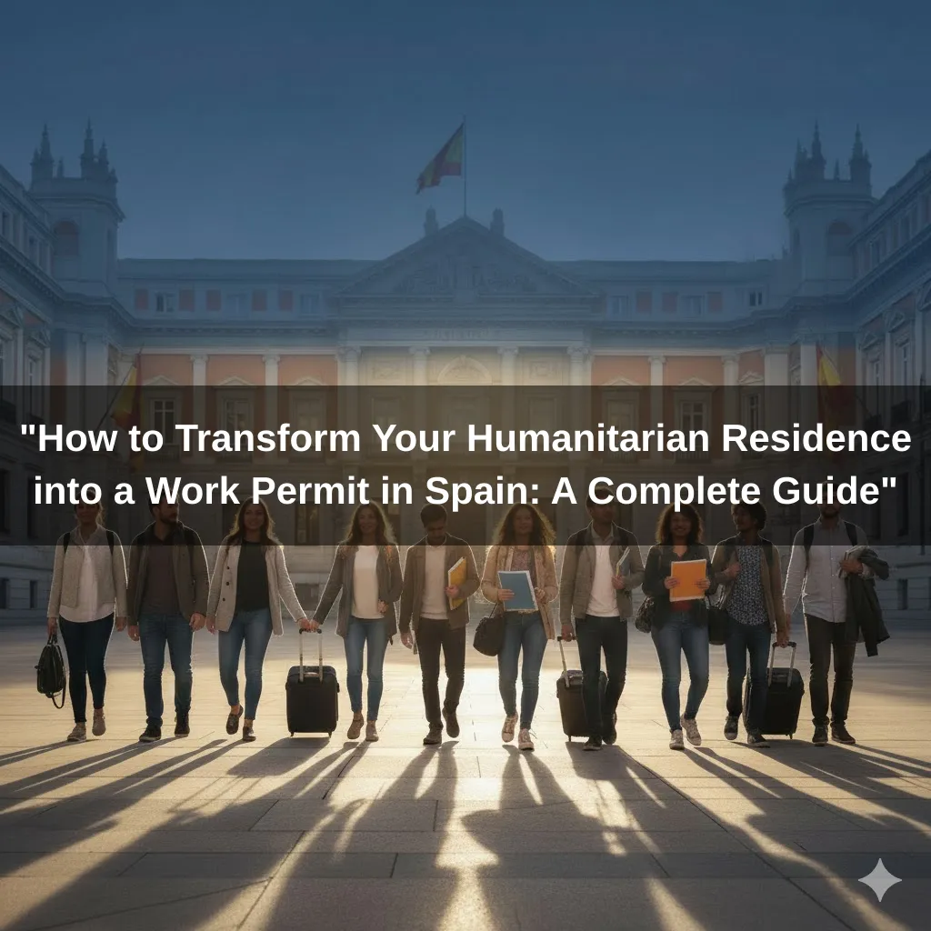 "How to Transform Your Humanitarian Residence into a Work Permit in Spain: A Complete Guide"