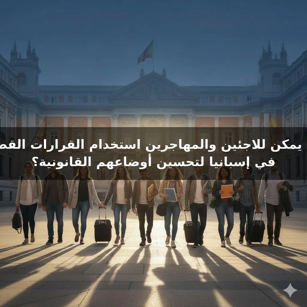 كيف يمكن للاجئين والمهاجرين استخدام القرارات القضائية في إسبانيا لتحسين أوضاعهم القانونية؟