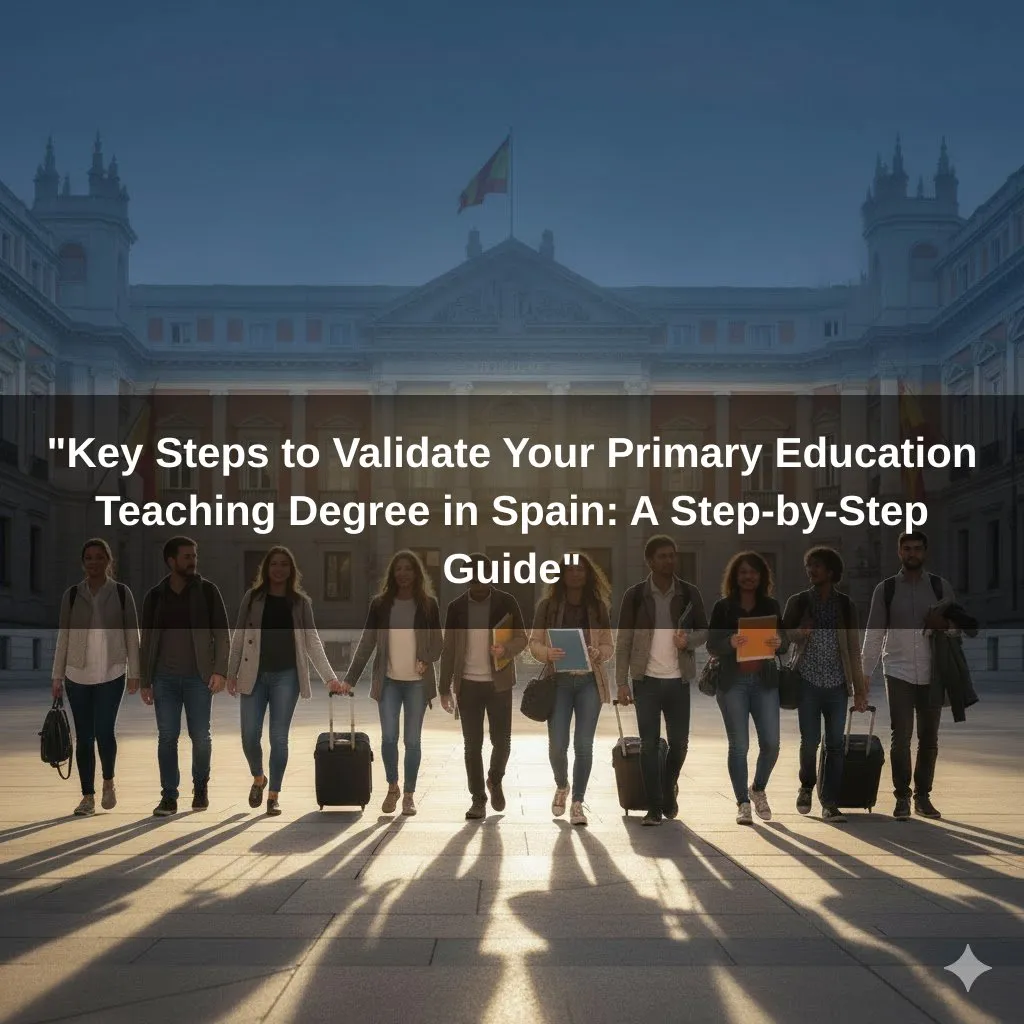 "Key Steps to Validate Your Primary Education Teaching Degree in Spain: A Step-by-Step Guide"