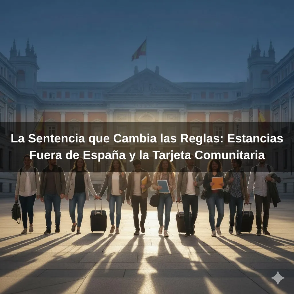 La Sentencia que Cambia las Reglas: Estancias Fuera de España y la Tarjeta Comunitaria