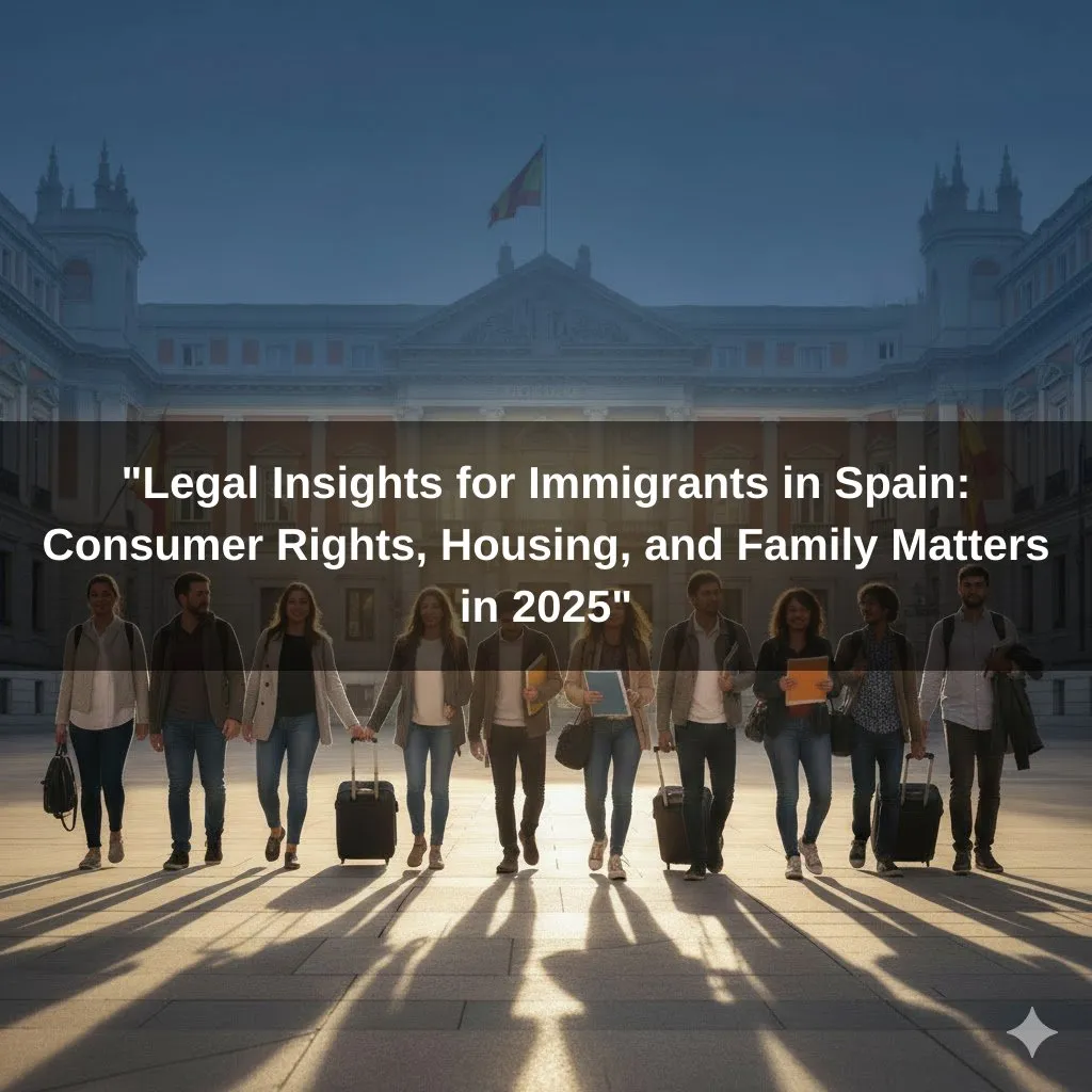 "Legal Insights for Immigrants in Spain: Consumer Rights, Housing, and Family Matters in 2025"