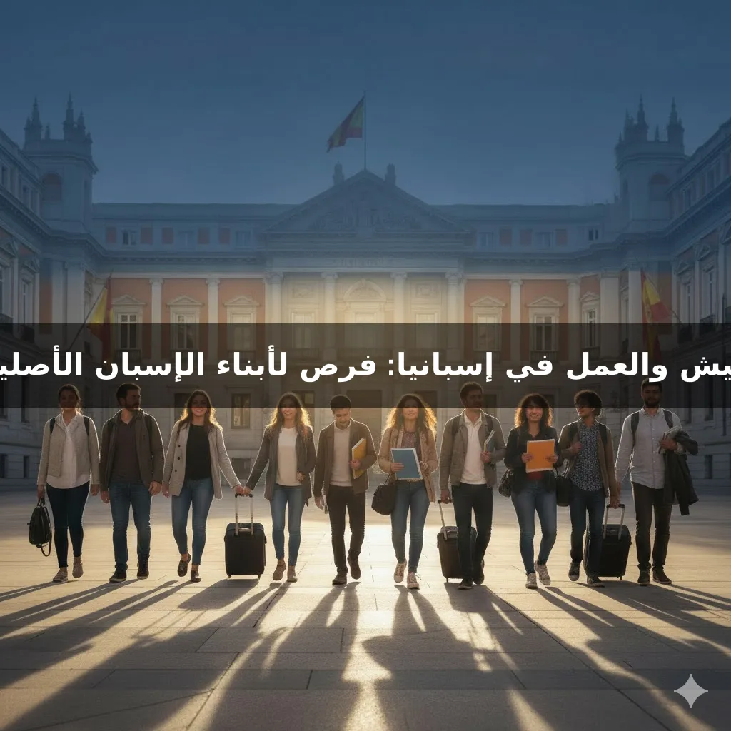 "العيش والعمل في إسبانيا: فرص لأبناء الإسبان الأصليين"