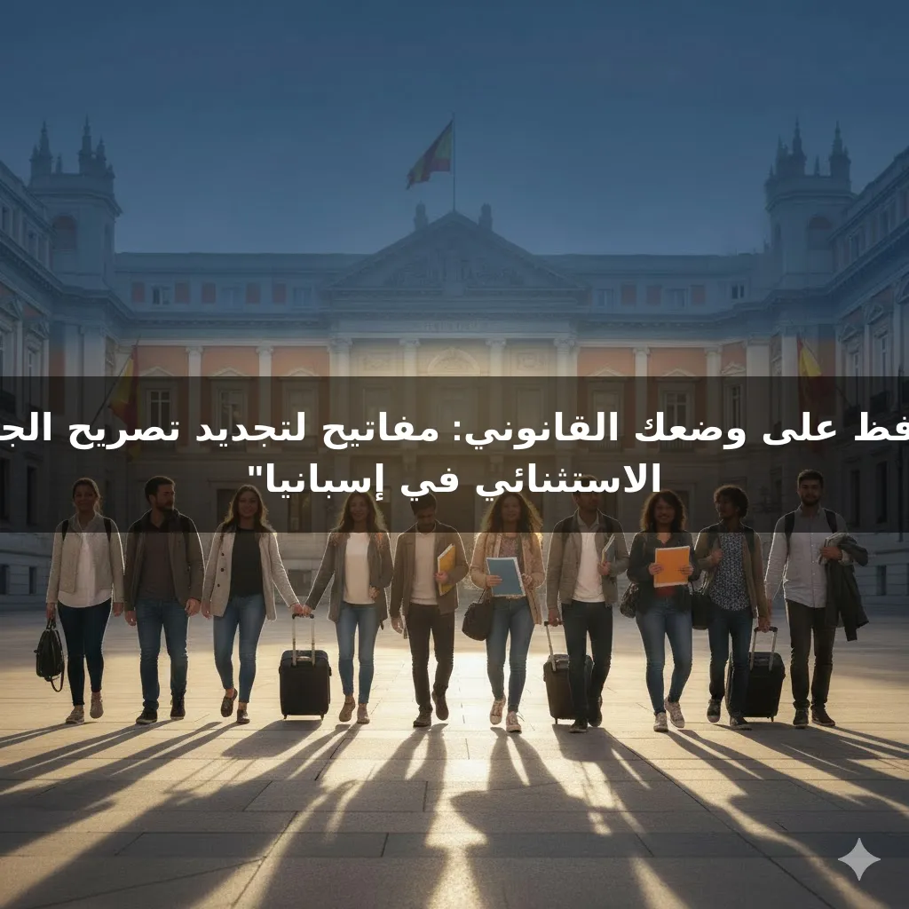 "حافظ على وضعك القانوني: مفاتيح لتجديد تصريح الجذور الاستثنائي في إسبانيا"