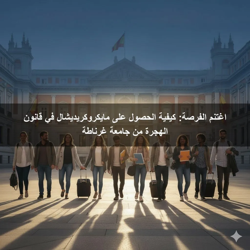 اغتنم الفرصة: كيفية الحصول على مايكروكريديشال في قانون الهجرة من جامعة غرناطة