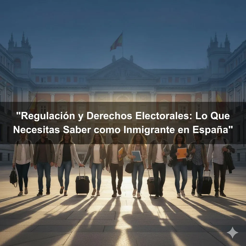 "Regulación y Derechos Electorales: Lo Que Necesitas Saber como Inmigrante en España"