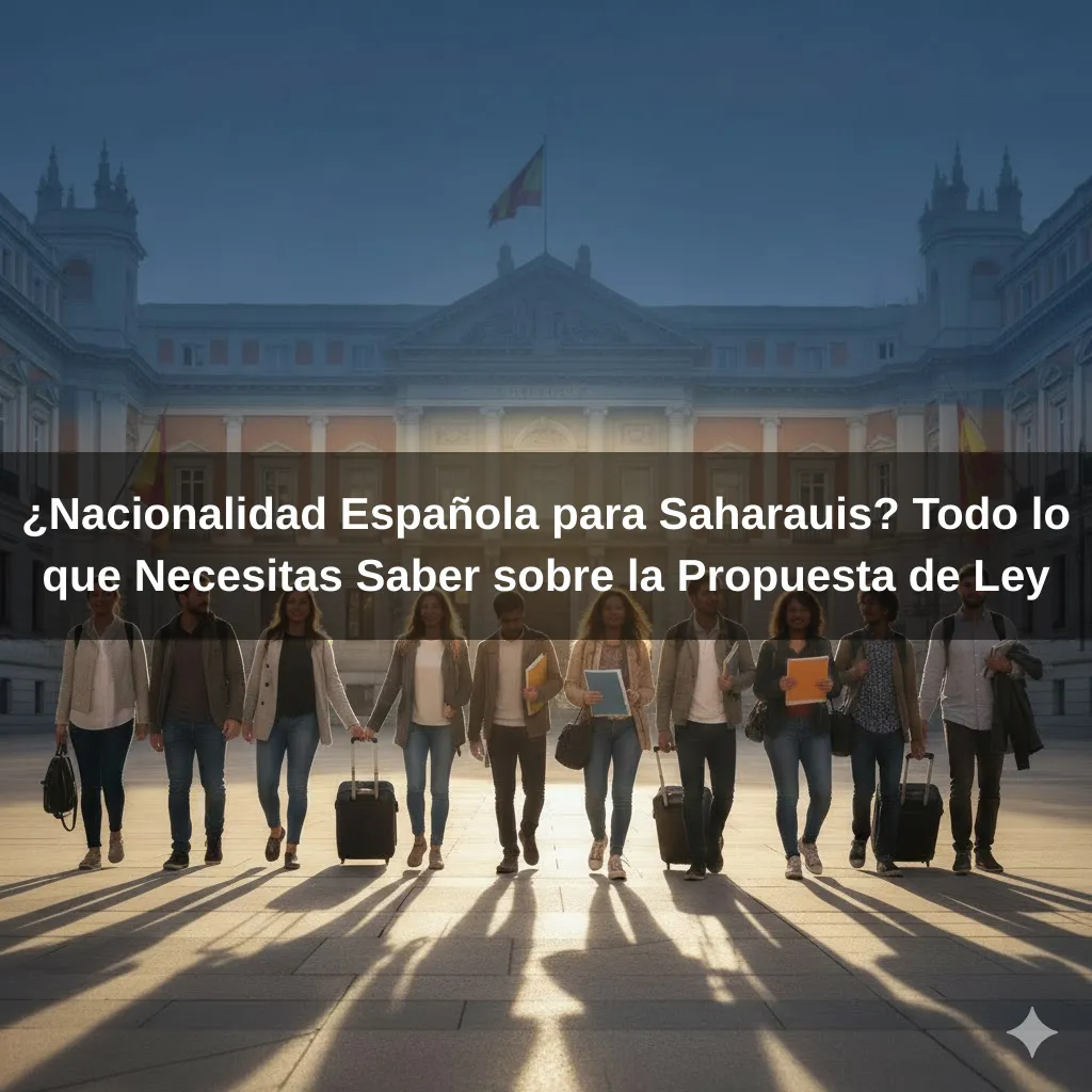 ¿Nacionalidad Española para Saharauis? Todo lo que Necesitas Saber sobre la Propuesta de Ley