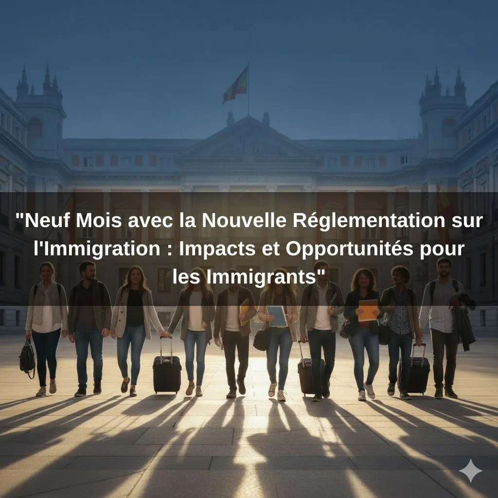 "Neuf Mois avec la Nouvelle Réglementation sur l'Immigration : Impacts et Opportunités pour les Immigrants"