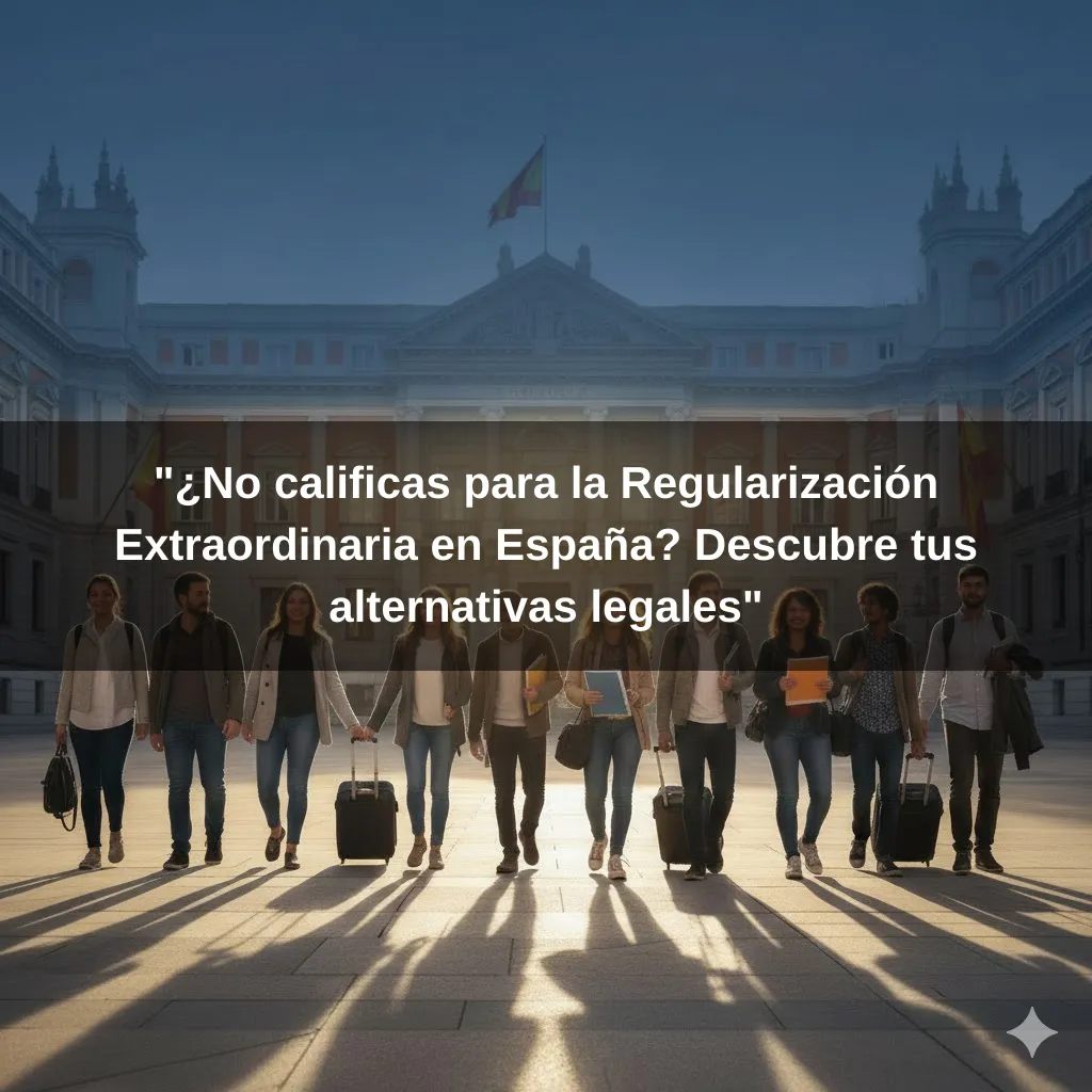 "¿No calificas para la Regularización Extraordinaria en España? Descubre tus alternativas legales"