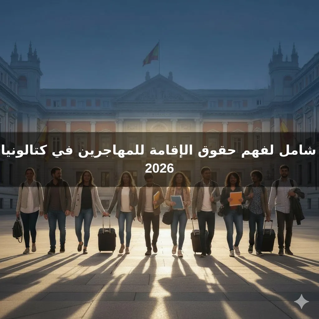 دليل شامل لفهم حقوق الإقامة للمهاجرين في كتالونيا لعام 2026