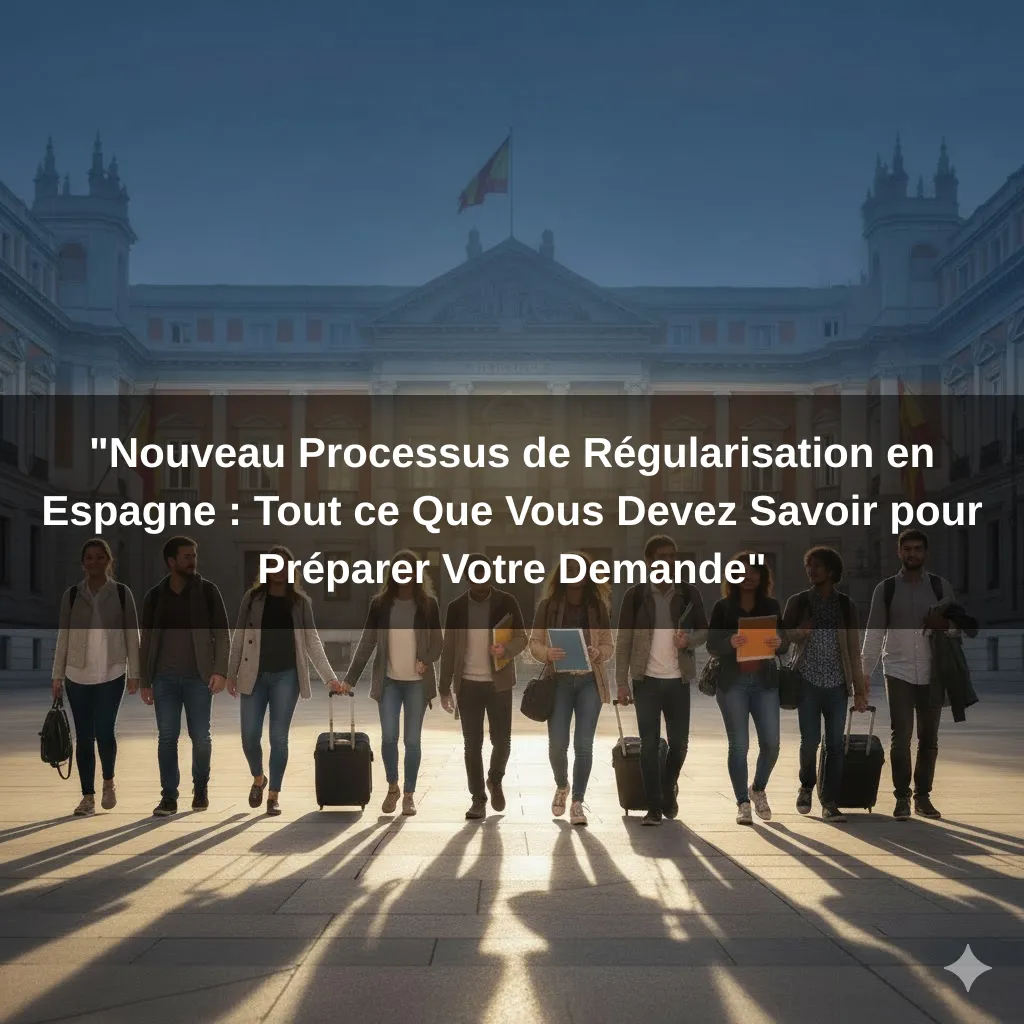 "Nouveau Processus de Régularisation en Espagne : Tout ce Que Vous Devez Savoir pour Préparer Votre Demande"