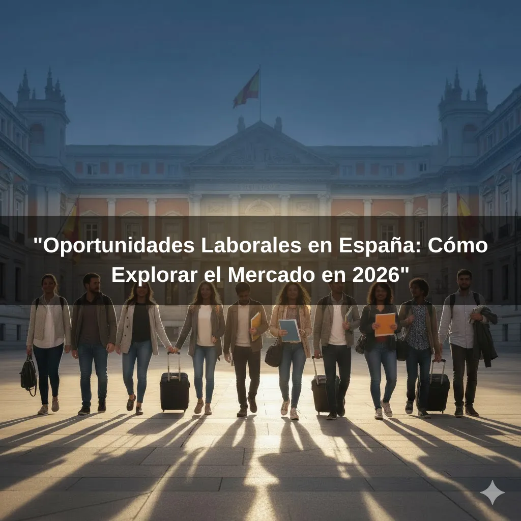 "Oportunidades Laborales en España: Cómo Explorar el Mercado en 2026"