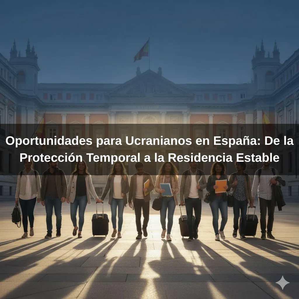 Oportunidades para Ucranianos en España: De la Protección Temporal a la Residencia Estable