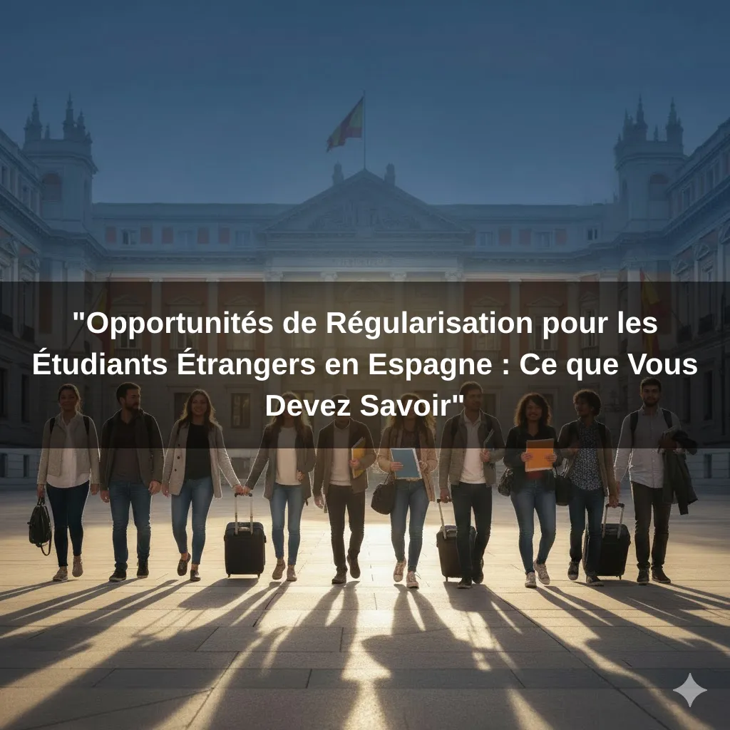 "Opportunités de Régularisation pour les Étudiants Étrangers en Espagne : Ce que Vous Devez Savoir"