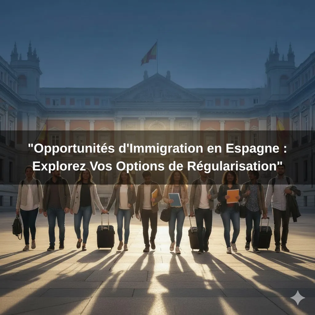 "Opportunités d'Immigration en Espagne : Explorez Vos Options de Régularisation"