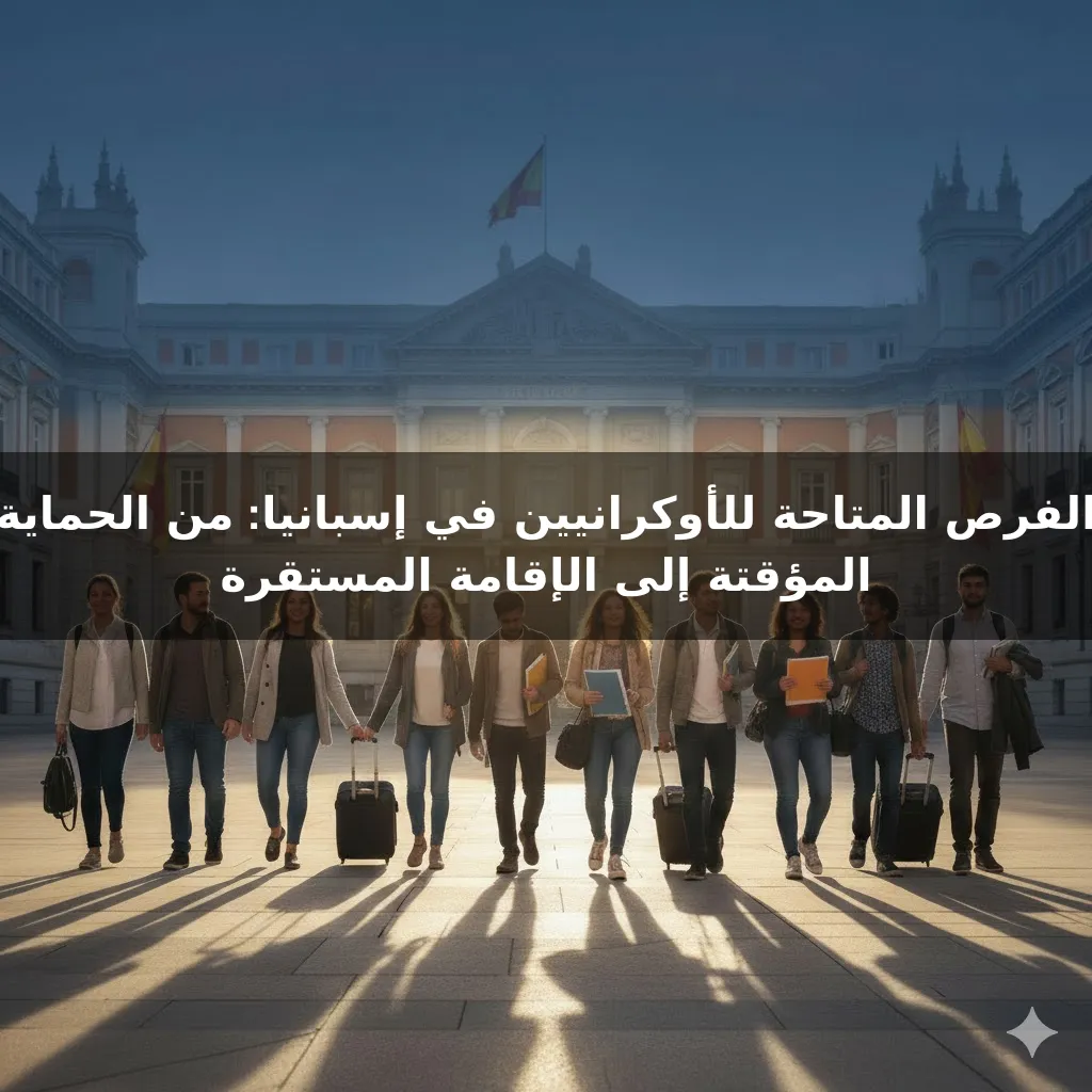 الفرص المتاحة للأوكرانيين في إسبانيا: من الحماية المؤقتة إلى الإقامة المستقرة