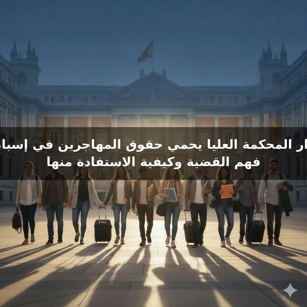 قرار المحكمة العليا يحمي حقوق المهاجرين في إسبانيا: فهم القضية وكيفية الاستفادة منها