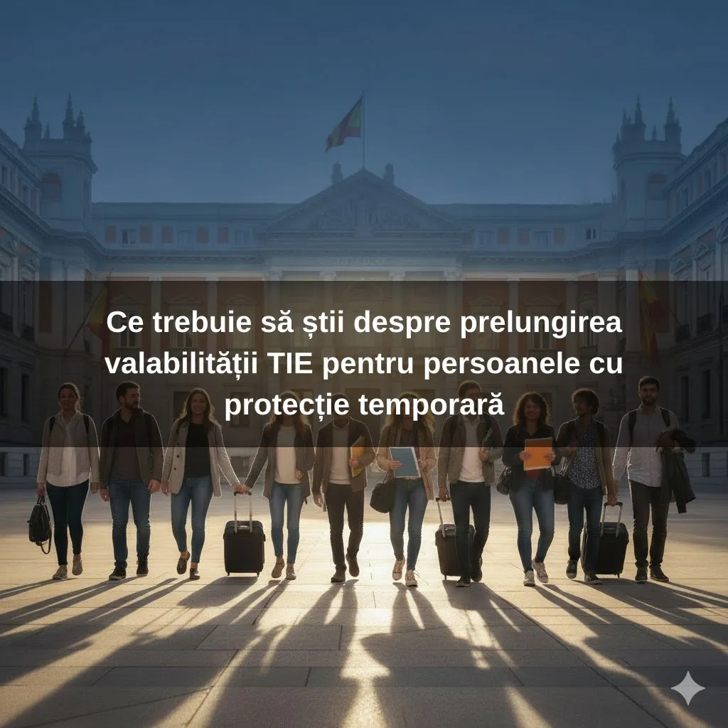 Ce trebuie să știi despre prelungirea valabilității TIE pentru persoanele cu protecție temporară