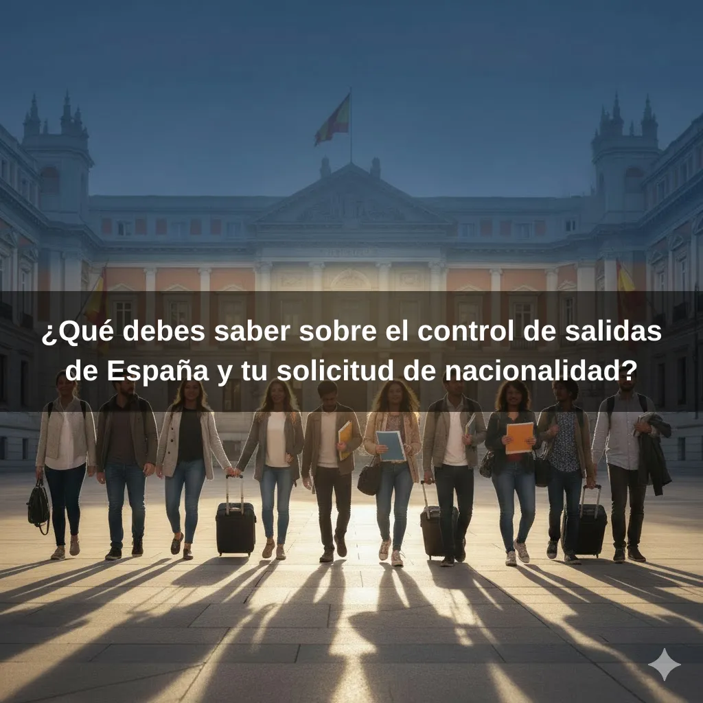 ¿Qué debes saber sobre el control de salidas de España y tu solicitud de nacionalidad?