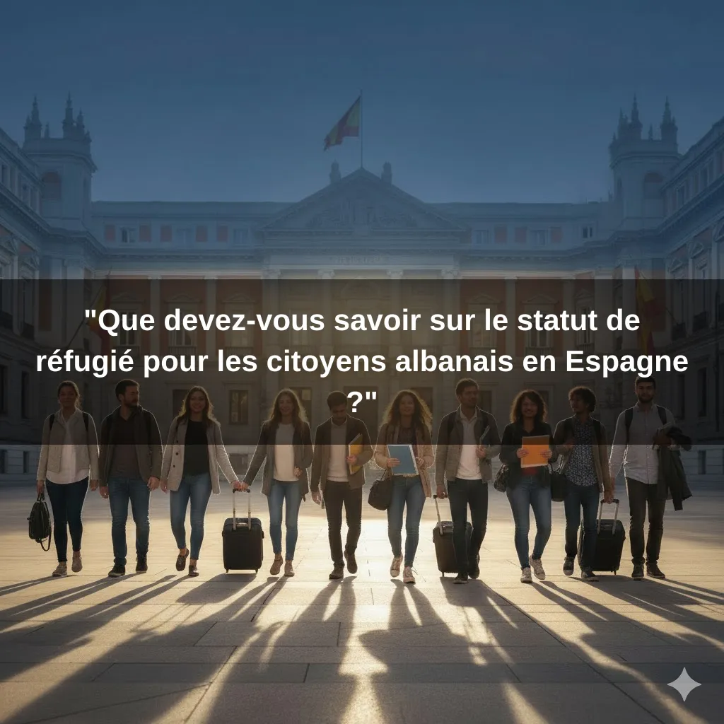 "Que devez-vous savoir sur le statut de réfugié pour les citoyens albanais en Espagne ?"