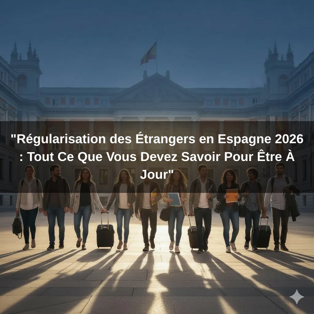 "Régularisation des Étrangers en Espagne 2026 : Tout Ce Que Vous Devez Savoir Pour Être À Jour"