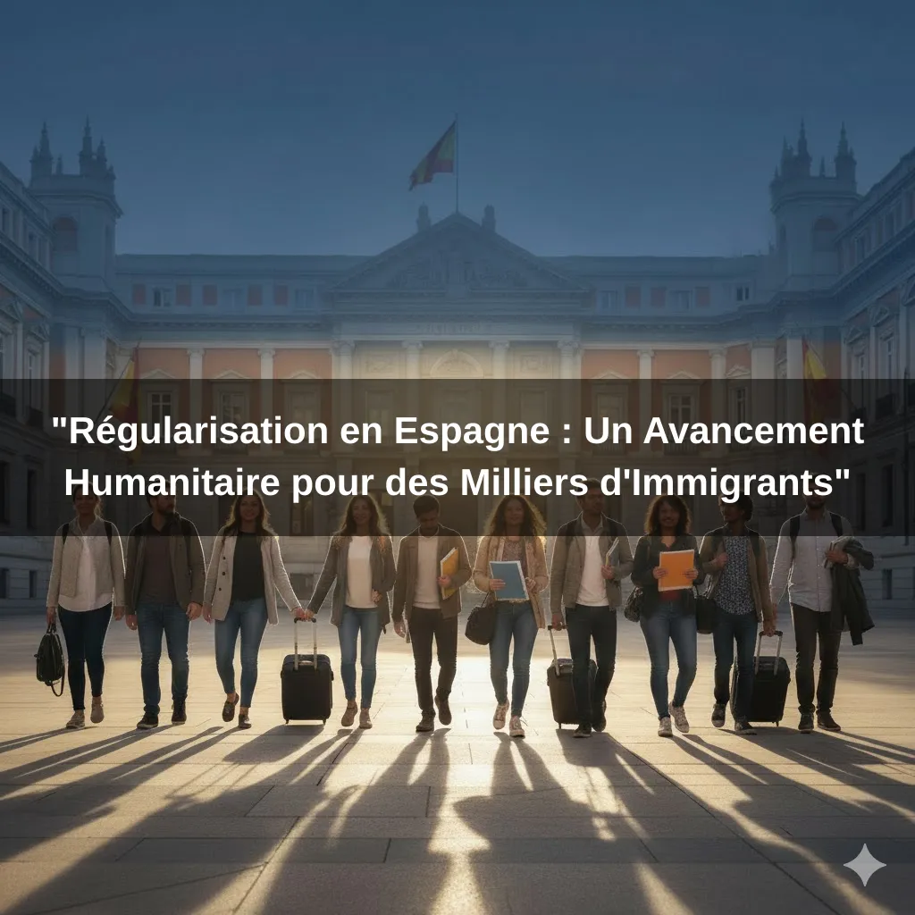 "Régularisation en Espagne : Un Avancement Humanitaire pour des Milliers d'Immigrants"