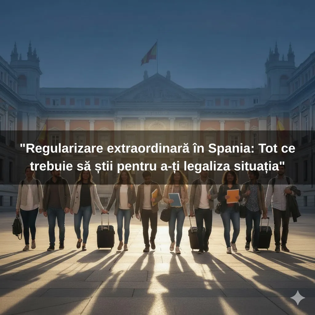 "Regularizare extraordinară în Spania: Tot ce trebuie să știi pentru a-ți legaliza situația"