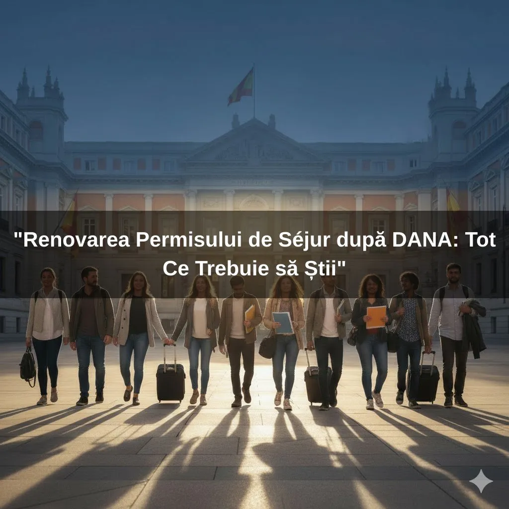 "Renovarea Permisului de Séjur după DANA: Tot Ce Trebuie să Știi"