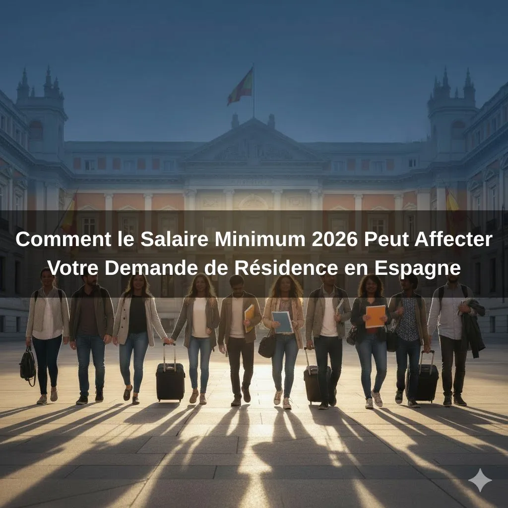 Comment le Salaire Minimum 2026 Peut Affecter Votre Demande de Résidence en Espagne