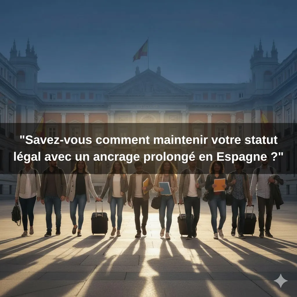 "Savez-vous comment maintenir votre statut légal avec un ancrage prolongé en Espagne ?"