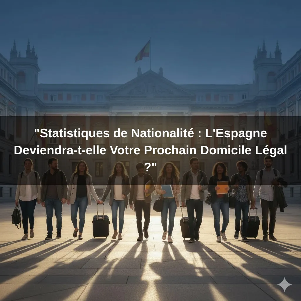"Statistiques de Nationalité : L'Espagne Deviendra-t-elle Votre Prochain Domicile Légal ?"