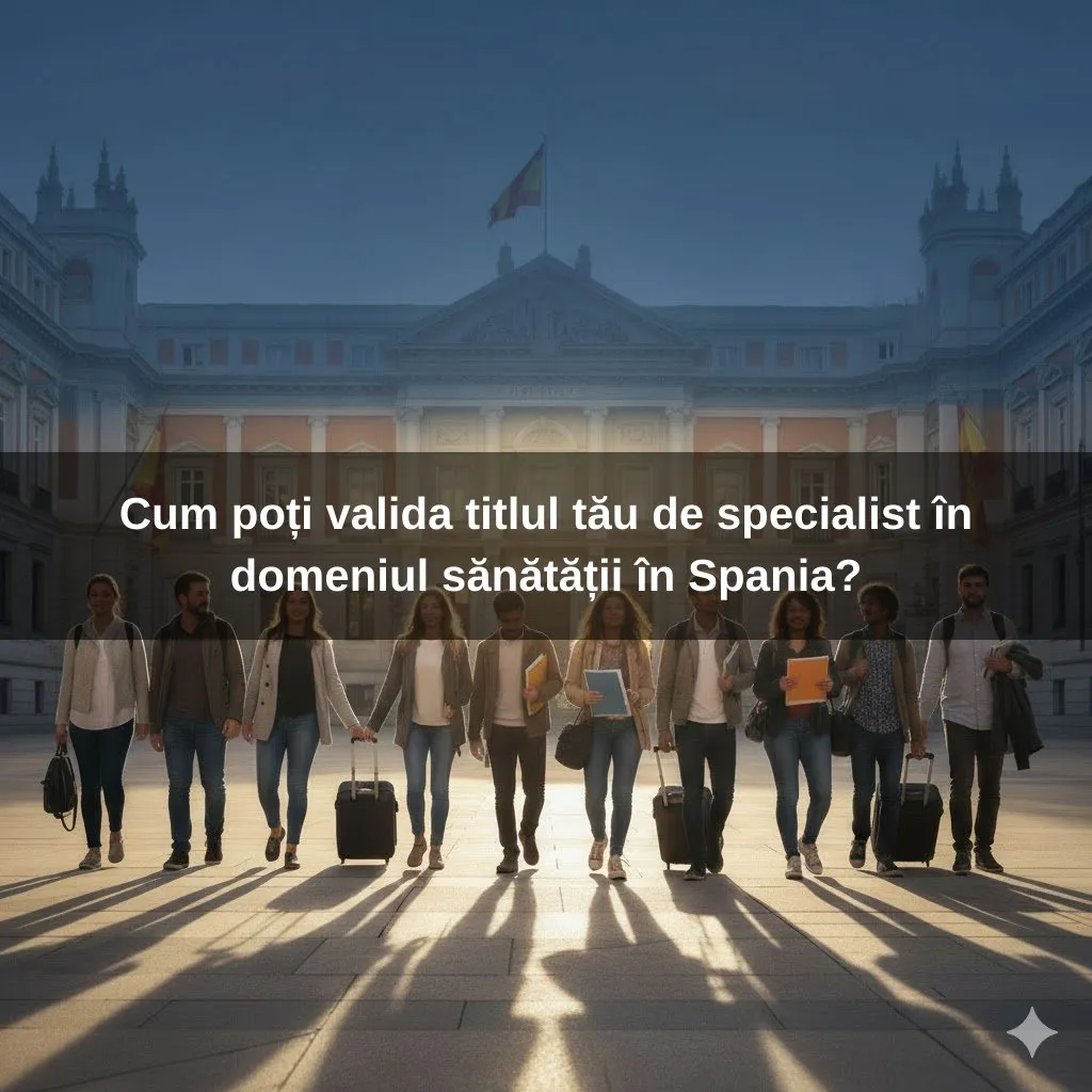 Cum poți valida titlul tău de specialist în domeniul sănătății în Spania?
