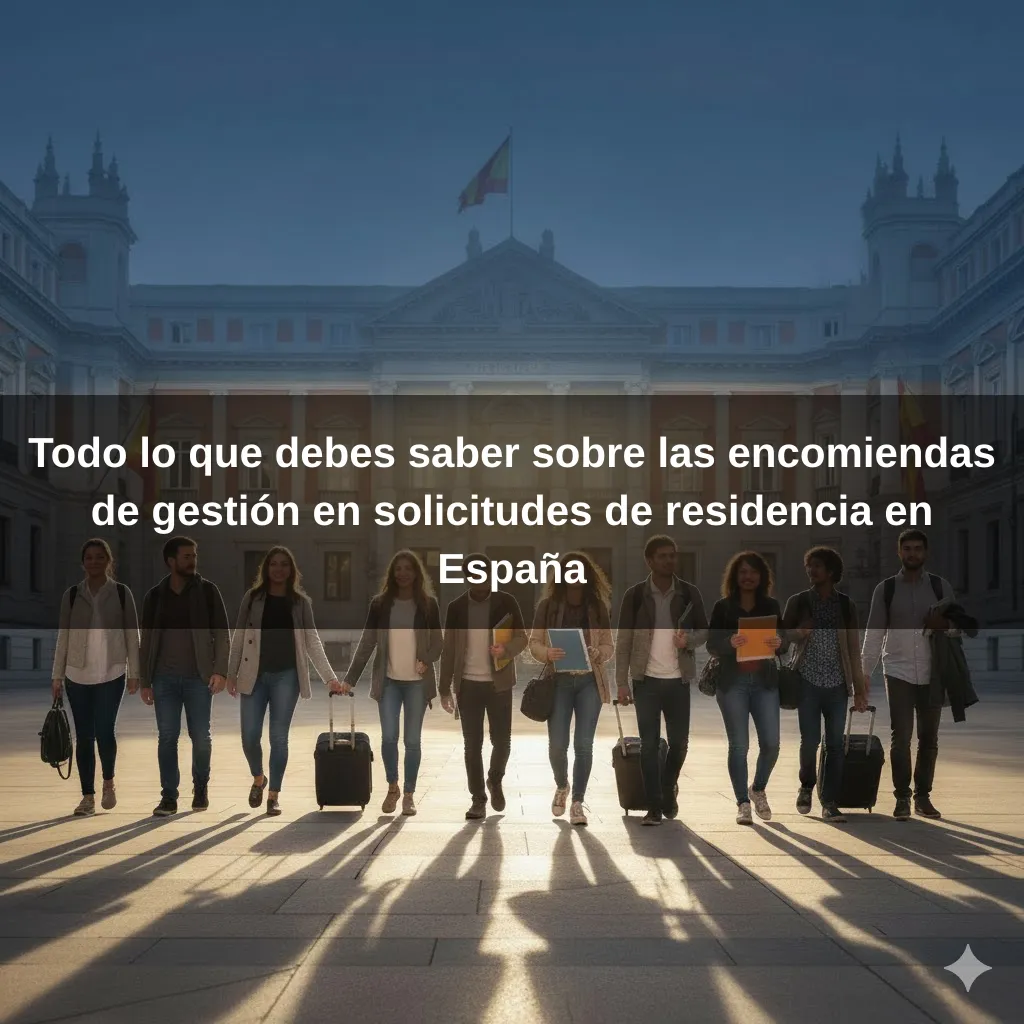Todo lo que debes saber sobre las encomiendas de gestión en solicitudes de residencia en España