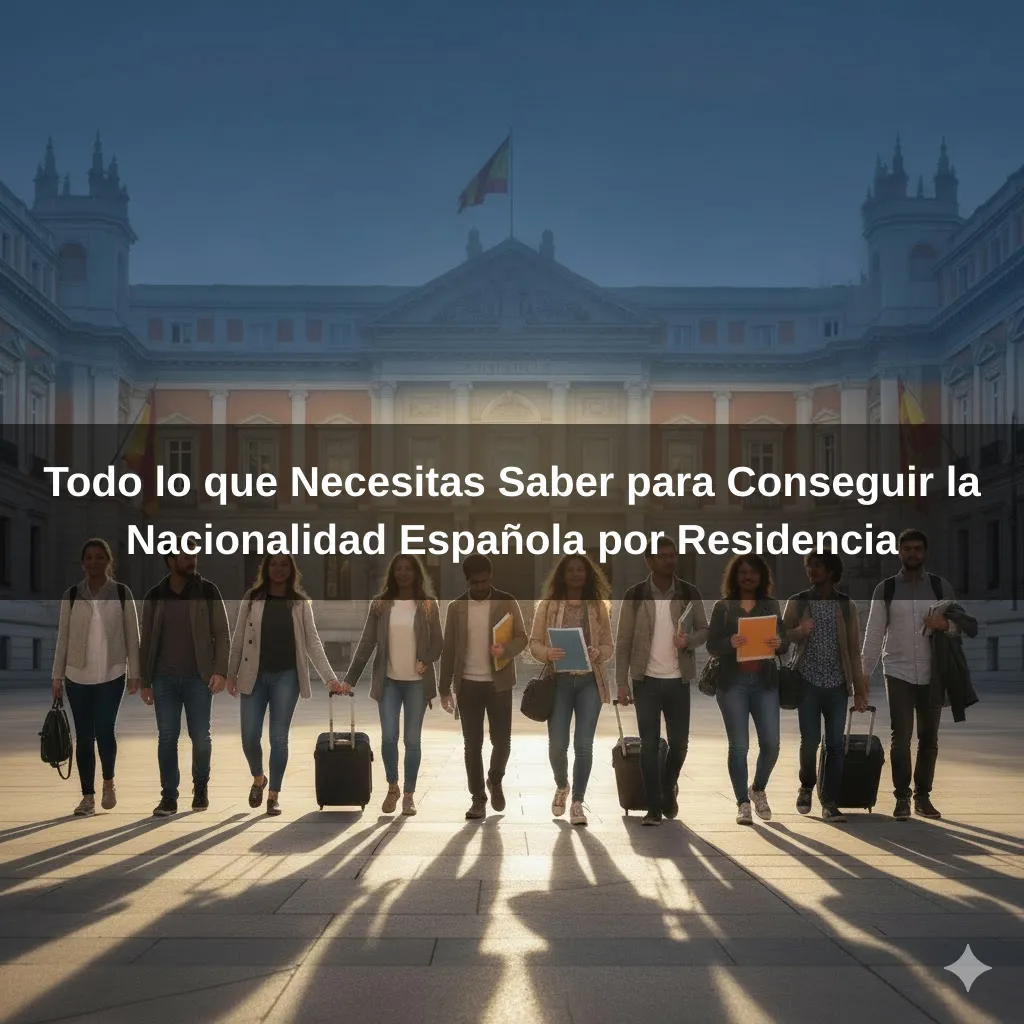 Todo lo que Necesitas Saber para Conseguir la Nacionalidad Española por Residencia