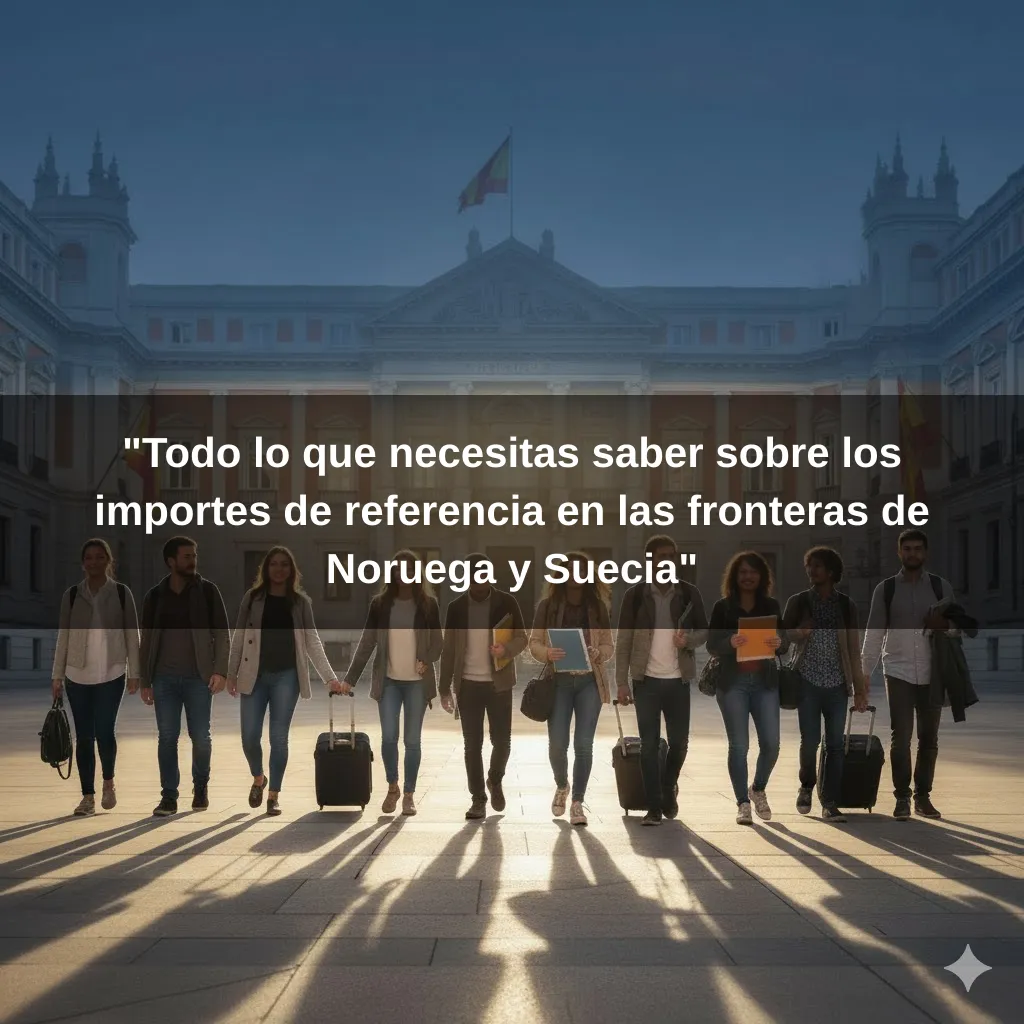 "Todo lo que necesitas saber sobre los importes de referencia en las fronteras de Noruega y Suecia"
