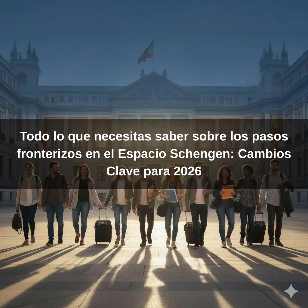 Todo lo que necesitas saber sobre los pasos fronterizos en el Espacio Schengen: Cambios Clave para 2026