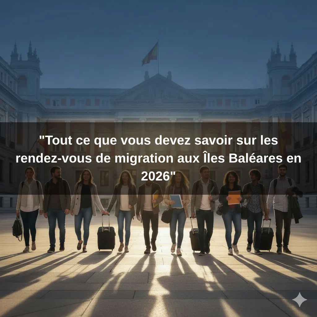 "Tout ce que vous devez savoir sur les rendez-vous de migration aux Îles Baléares en 2026"
