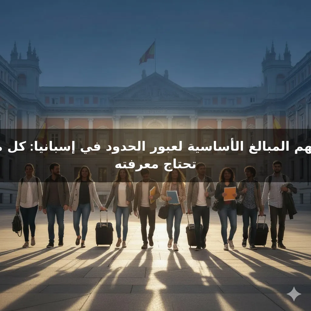فهم المبالغ الأساسية لعبور الحدود في إسبانيا: كل ما تحتاج معرفته