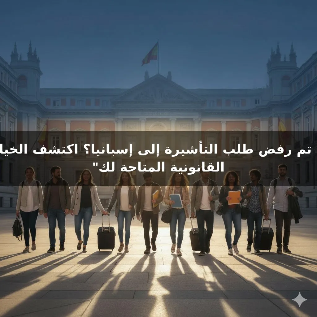 "هل تم رفض طلب التأشيرة إلى إسبانيا؟ اكتشف الخيارات القانونية المتاحة لك"